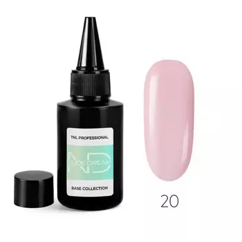 Цветная база TNL Nude dream base, №20 гранатовый сорбет, 50 мл