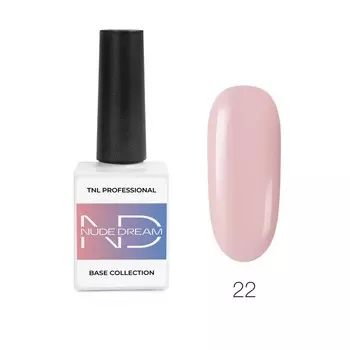 Цветная база TNL Nude dream base, №22 ягодная пастила, 10 мл