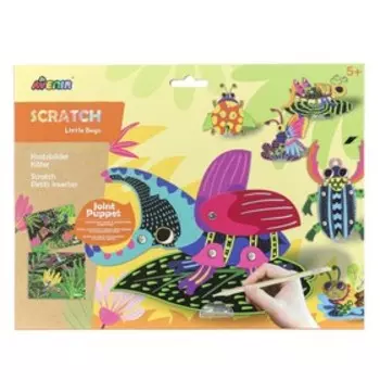 Цветная гравюра. Шарнирные игрушки «Жуки»