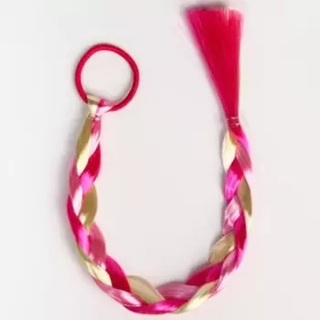 Прядь для волос на резинке "Коса Пинки Пай", My Litlle Pony