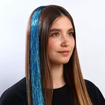 Цветная прядь на заколке «Волшебных моментов», длина 50 см.