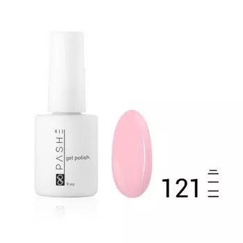 Цветной гель-лак Pashe, №121 неоновый пион, 9 мл