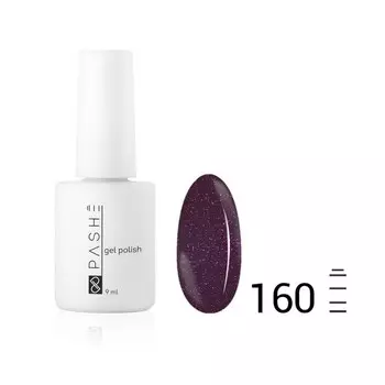 Цветной гель-лак Pashe, №160 сияющий аметист, 9 мл