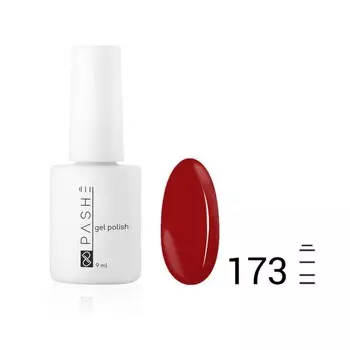 Цветной гель-лак Pashe, №173 благородный махагон, 9 мл