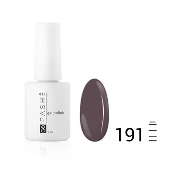 Цветной гель-лак Pashe, №191 ночная лаванда, 9 мл