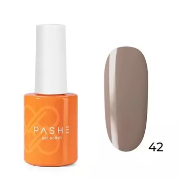 Цветной гель-лак Pashe Atelier, №42 изысканный бежевый, 9 мл