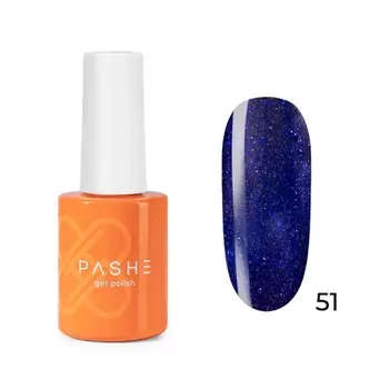 Цветной гель-лак Pashe Atelier, №51 звезды ультрамарина, 9 мл