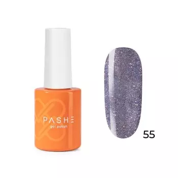 Цветной гель-лак Pashe Atelier, №55 ледяной фиолет, 9 мл