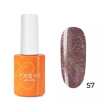 Цветной гель-лак Pashe Atelier, №57 хрустальная роза, 9 мл