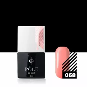 Цветной гель-лак Pole, №068 розовое облако, 8 мл