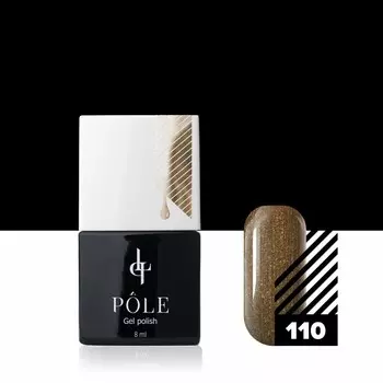 Цветной гель-лак Pole, №110 туманный склон, 8 мл