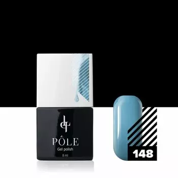 Цветной гель-лак Pole, №148 арабский голубой, 8 мл