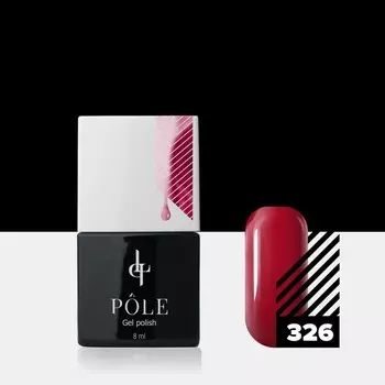 Цветной гель-лак Pole, №326 сольферино, 8 мл
