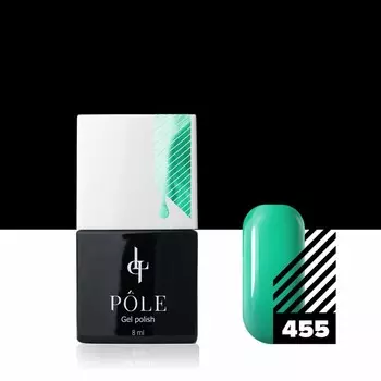 Цветной гель-лак Pole, №455 снежный эвкалипт, 8 мл