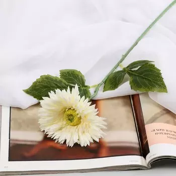 Цветы искусственные «Астра махровая», 4610 см, белые