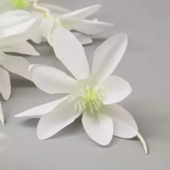 Цветы искусственные "Декабрист" 103 см, белый