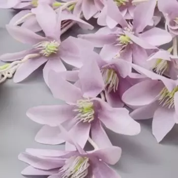 Цветы искусственные "Декабрист" 103 см, сиреневый