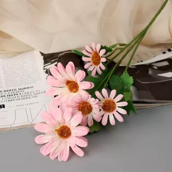 Цветы искусственные «Космея леди галант», 578 см, розовые