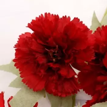 Цветы искусственные "Мальва махровая" 75 см бордовый