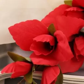 Цветы искусственные "Наперстянка" 63 см, бордовый