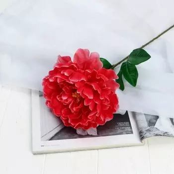 Цветы искусственные «Пион бархатный», 1555 см, розовые