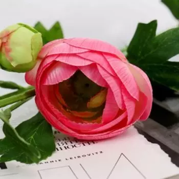 Цветы искусственные "Пион японский" 60 см розовый