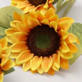 Цветы искусственные «Три подсолнуха», 1590 см