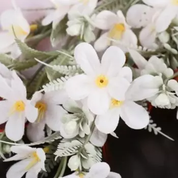 Цветы искусственные «Весенний аромат», 4.551 см, белые