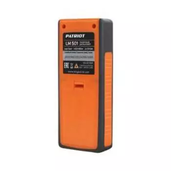 Дальномер PATRIOT LM 501, max 50 м, лазерная указка