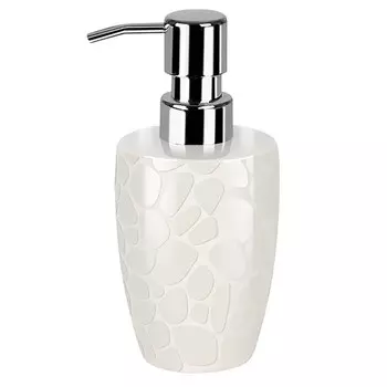 DARWIN PEBBLE Ёмкость для жидкого мыла(керам./бел)