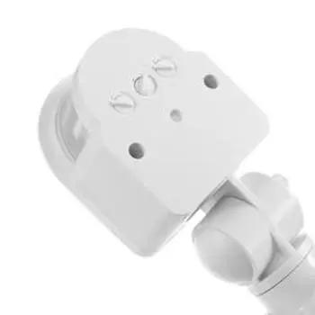 Датчик движения dwi DD-01, 180°, 1200 Вт, 5-12 м, IP44, настенный, белый