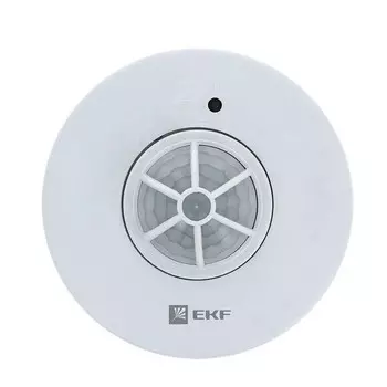 Датчик движения MS-28A (ДД) потолоч. 1200Вт 360град. до 6м IP20 EKF dd-ms-28A