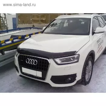 Дефлектор капота темный AUDI Q3 2011-2016, NLD.SAUDQ31112
