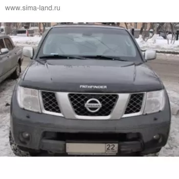 Дефлектор капота темный NISSAN PATHFINDER 2005-2010/NISSAN NAVARA 2005-2010, NLD.SNIPAT0412 194721