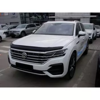 Дефлектор капота Volkswagen Touareg 2018-, темный