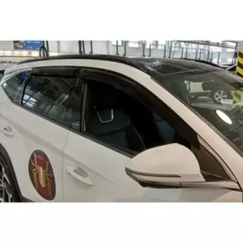 Дефлекторы окон Hyundai Tucson, 2020-, темный