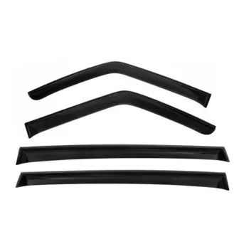 Дефлекторы окон KIA Carnival IV, 2020-, минивэн, накладной, скотч 3М, 4 шт.