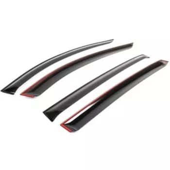 Дефлекторы окон, RIVAL, Renault Sandero 2014-н.в., листовой ПММА, 4шт., 34703001