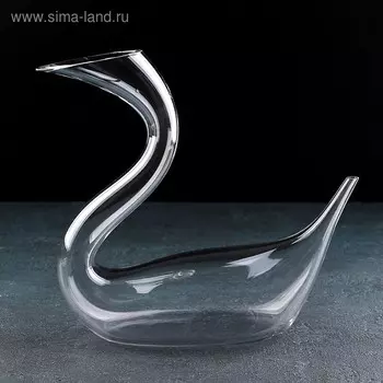 Декантер стеклянный «Гусыня», 1 л, 311123 см