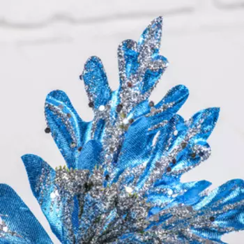 Декор «Блеск», узорный лист, 2015 см, синий