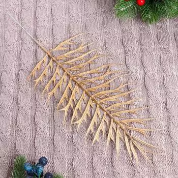 Декор блеск «Ветка иглицы», 1228 см, МИКС (золото, серебро)