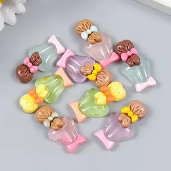 Декор для творчества пластик «Девушка с хвостом» МИКС 31 см