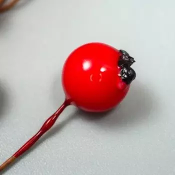 Декор для творчества «Ягодка - боярышник», красный, 71 см