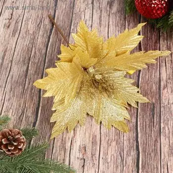 Декор «Холодный цветок», 2720 см, золото