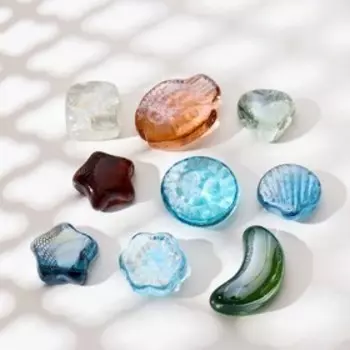 декор камни перламутр 250 гр морской коктейль