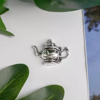 Декор металл для творчества "Чайничек" (А8180) 2,2х1,5 см