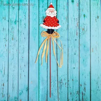 Декор на палочке «Дед Мороз»