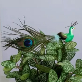 Декор на проволоке «Птица», микс, 27 х 3,5 х 6 см