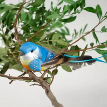 Декор на проволоке птички, МИКС