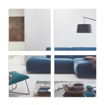 Наклейки интерьерные «Сердечки», зеркальные, декор на стену, 261 эл, размер эл 22 см